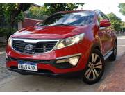 VENDO KIA SPORTAGE CHAPA MERCOSUR 2012 DIESEL AUTOM A.A MANDOS AL VOLANTE INTERIOR CUERO