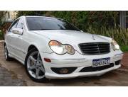 VENDO MERCEDES-BENZ C230 SPORT 2007 NAFTERO AUTOM A.A MANDOS AL VOLANTE INTERIOR CUERO!!!