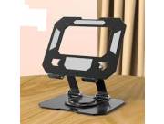 Soporte para Tablet y Celular plegable de metal 7″/360° negro S-952