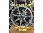 Llanta Deportiva 15 4x100/114 nuevos