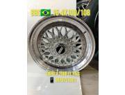 Llanta Brasilera BBS 15 4X100/108 nuevos