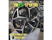 Llanta VW Brasileros 17 5x100 nuevos en caja pi