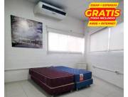 departamento amoblado 1 dormitorio a pasos del IPS Central