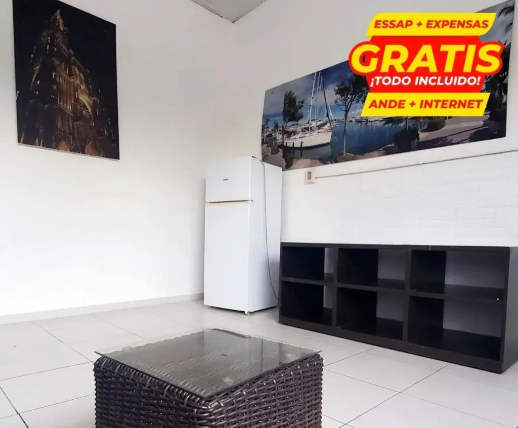 departamento amoblado 1 dormitorio a pasos del IPS Central — foto 2
