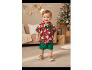 Conjuntitos navidad bebés y niños