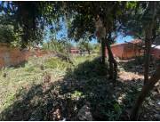 VENDO TERRENO ZONA YPANE - YTORORO