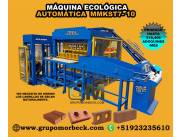 Máquinas Ecológica para fabricar ladrillos de arcilla