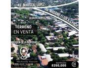 En venta terreno con casa a demoler en barrio Villa Aurelia de Asunción