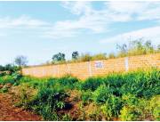 VENDE TERRENO KM 12 ACARAY A 1000 MTS DE LA RUTA INTERNACIONAL 1,5 HA