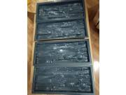 MOLDES DE PLASTICO ABS ARGENTINOS PARA FABRICAR SMIL PIEDRA DE CEMENTO DE REVESTIMIENTOS