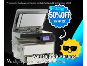 Fotocopiadora utiliza toner economico y es tamaño oficio, ideal para negocio