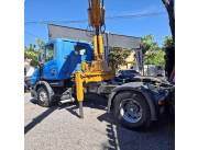 TRACTO CAMIÓN SCANIA T124 400 CON GRÚA AUTOCARGANTE