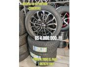 Oferta Llanta Toyota 16 5x100 con cubiertas TODO NUEVO