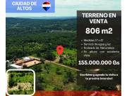 TERRENO EN ALTOS!!!!