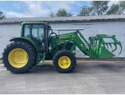 Tractor John Deere 6430 con cargador
