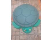 Arenero con forma de Tortuga.