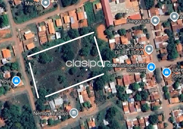 Vendo terreno de 1 hectarea en el Barrio Caaguazu de Ñemby — foto 2