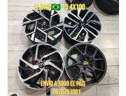 Llanta Deportiva Brasilera 15 4x100 nuevos en caja