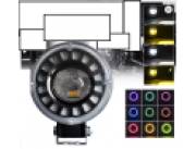 RR259G CORUJHA LED MULTICOLOR CYBERMARKET