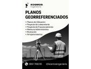 Planos georreferenciados para distintos fines