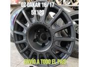 OZ DAKAR 16 5x120..17 5x120 nuevos en caja