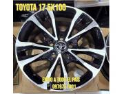 Llanta Toyota 17 5x100 nuevos en caja