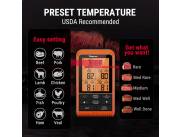 THERMOPRO TP-829C termometro digital inalambrico para asado