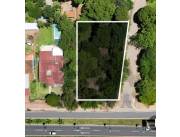 VENDO TERRENO EN ESQUÍNA S/AUTOPISTA ÑU GUAZU 1.730 M2 ZONA PRIVILEGIADA C/30MTRS FRENTE