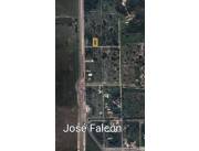 Vendo terreno en José Falcón