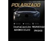 INSTALACION A DOMICILIO POLARIZADO AMERICANO PARA TODO TIPO DE VEHICULOS