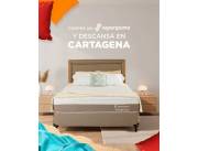 SOMIER SUPER SPUMA HARMONY MATRIMONIAL 140 X 190 Y 160 X 2 !! NUEVOS CON GARANTÍA!!!