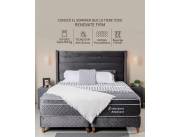 SOMMIER SUPER SPUMA RENOVATE PARA 150 KG DE PESO !! NUEVOS CON 6 AÑOS DE GARANTIA!!