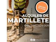 ALQUILER DE MARTILLETE 16KG