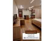 Alquiler diario de un moderno monoambiente con parrilla en Encarnación