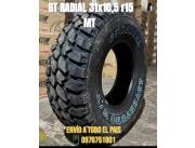GT RADIAL 31x10,5 r15 MT nuevos
