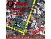 VENDE KM 4.5 CDE ESQUINA 2 LOTES JUNTOS