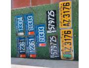 Vendo Chapas antiguas. Paraguay-Brasil