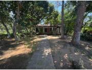 VENDO CASA QUINTA A REFACCIONAR O DEMOLER EN EL CENTRO DE AREGUA COD 5813