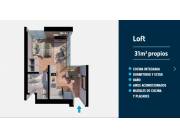 Vendo departamento monoambiente amoblado - Petra Tower