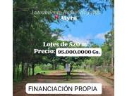 HERMOSOS LOTES EN ATYRA!!!