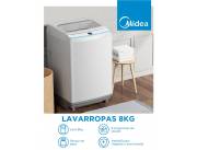 LAVARROPAS MIDEA 8 KG AUTOMÁTICA !! NUEVOS EN CAJA CON GARANTÍA !! DELIVERY SIN COSTO !!