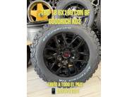 Llanta TRD 18 6X139 con BF GOODRICH KO2 265/65 r18 nuevos