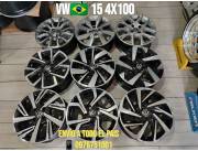 Llanta VW Brasileros 15 4x100 nuevos