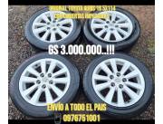 Original Toyota Auris 16 5x114 con cubiertas impecables