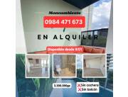 Alquilo monoambiente Zona Molas López - Asunción