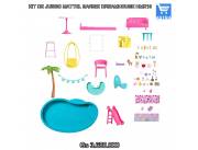 KIT DE JUEGO MATTEL BARBIE DREAMHOUSE HMX10