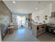 En alquiler departamento de 2 dormitorios amoblado en barrio Herrera