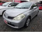 VENDO NISSAN TIIDA SEDAN CON USO EN PY MOTOR 1.5 AUTOMATICO AÑO 2005 COLOR GRIS NAFTERO