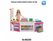 Muñeca Barbie Mattel Cocina de lujo