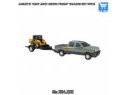 JUGUETE TOMY JOHN DEERE PICKUP HAULING SET 37510
